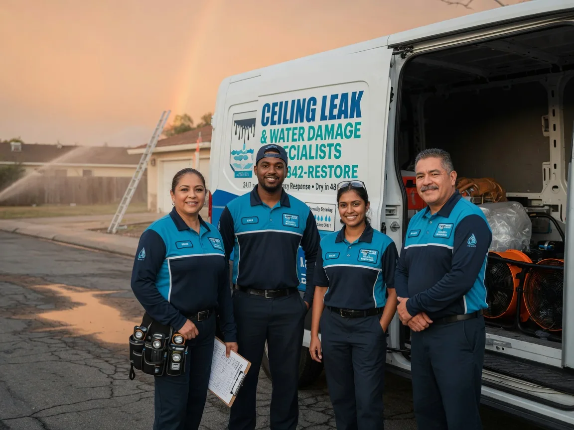 Ceiling Leak Cleanup company in Madill, OK